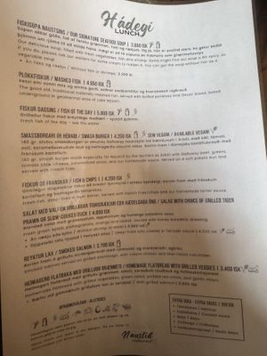   at Naustið in Husavik