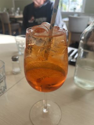 Aperol spritz   at Naustið in Husavik