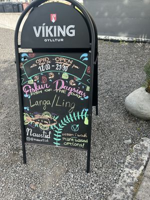 They advertise plant based options and they deliver  at Naustið in Husavik