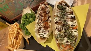   at OKO Takoyaki in Osaka