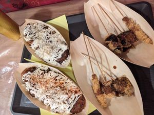  at OKO Takoyaki in Osaka