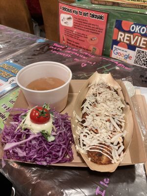   at OKO Takoyaki in Osaka