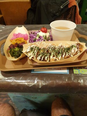  at OKO Takoyaki in Osaka