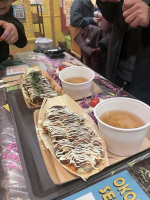   at OKO Takoyaki in Osaka