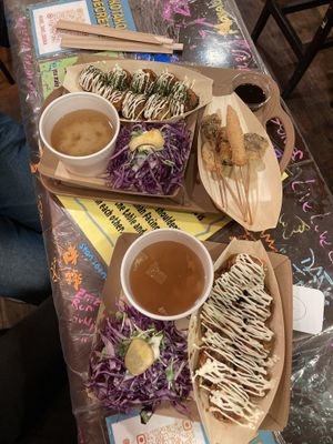   at OKO Takoyaki in Osaka