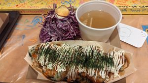  at OKO Takoyaki in Osaka