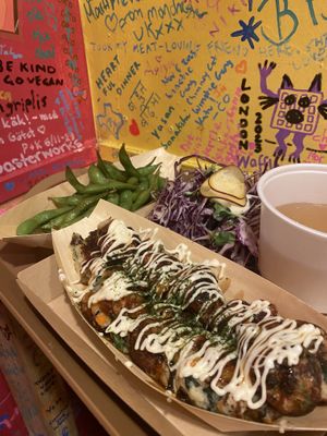   at OKO Takoyaki in Osaka