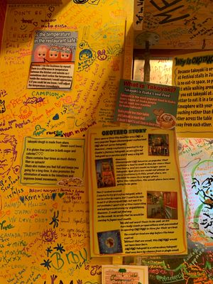   at OKO Takoyaki in Osaka