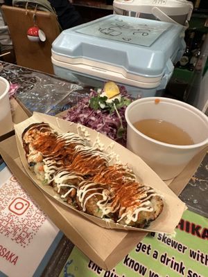   at OKO Takoyaki in Osaka