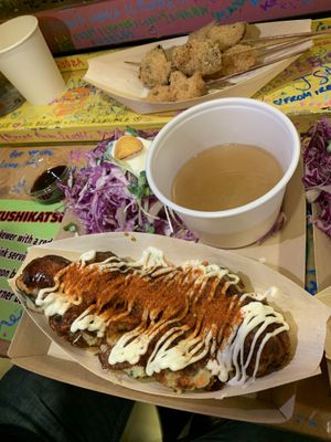   at OKO Takoyaki in Osaka