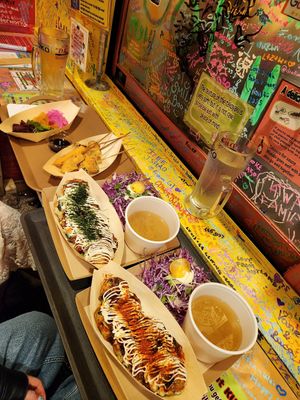  at OKO Takoyaki in Osaka