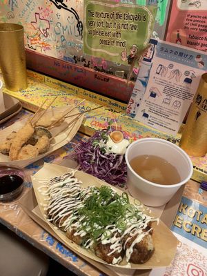   at OKO Takoyaki in Osaka