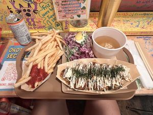   at OKO Takoyaki in Osaka