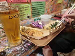  at OKO Takoyaki in Osaka