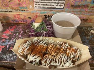   at OKO Takoyaki in Osaka