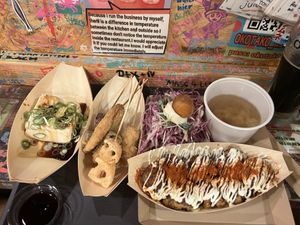   at OKO Takoyaki in Osaka