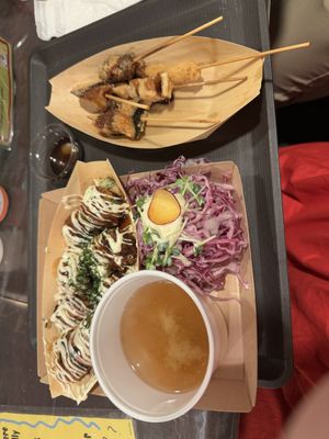   at OKO Takoyaki in Osaka