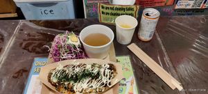 Takoyaki at OKO Takoyaki in Osaka