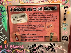   at OKO Takoyaki in Osaka