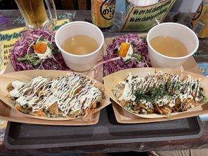   at OKO Takoyaki in Osaka