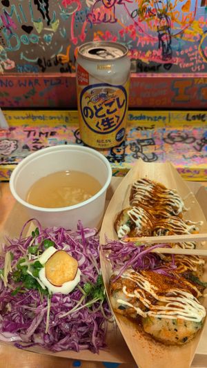  at OKO Takoyaki in Osaka