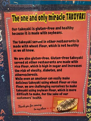   at OKO Takoyaki in Osaka