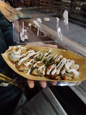  at OKO Takoyaki in Osaka