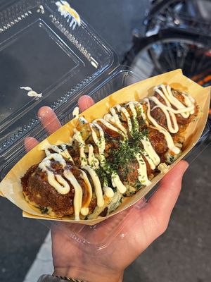   at OKO Takoyaki in Osaka