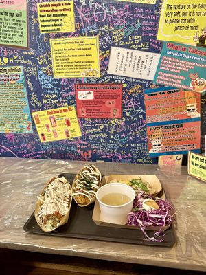   at OKO Takoyaki in Osaka