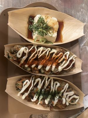   at OKO Takoyaki in Osaka