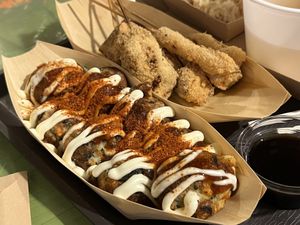   at OKO Takoyaki in Osaka