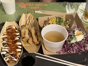   at OKO Takoyaki in Osaka