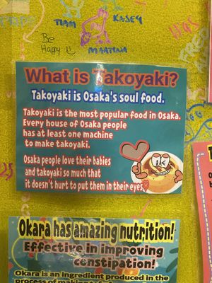   at OKO Takoyaki in Osaka