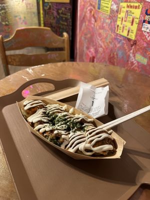  at OKO Takoyaki in Osaka