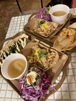 Vegan Takoyaki & Kushikatsu  at OKO Takoyaki in Osaka