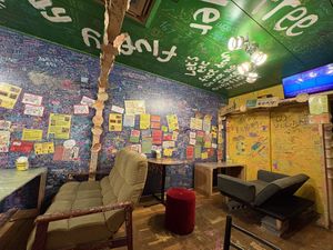 Cool atmosphere  at OKO Takoyaki in Osaka