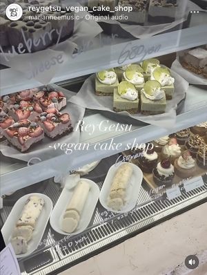 Photo from their IG  at 令月 ReyGetsu Vegan Cake Shop in Ikoma