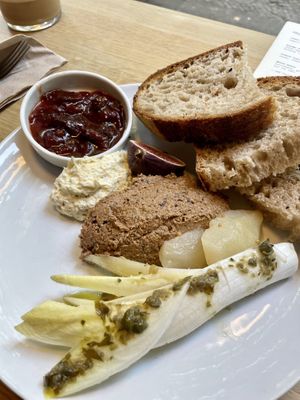 Walnut Mushroom Paté   at Sfera in Berlin