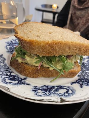 „egg sandwich"  at Sfera in Berlin