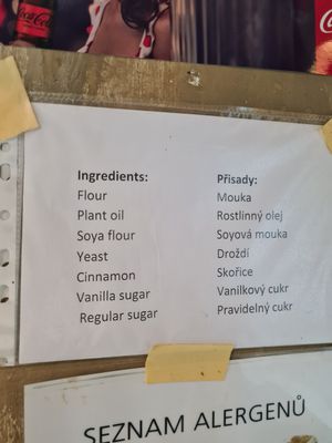 Zutaten Teig at Prague Food Guide - Maybe closed in Prague