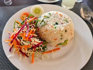 Vegetable fried rice. at Royal Food Restaurant in Sigiriya