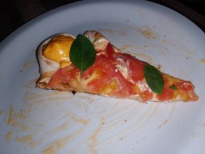 Marguerita. at Trattoria João Manjericão in Santa Catarina