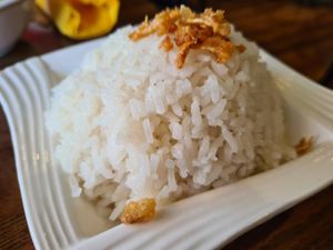 Coconut rice at JunJaow Thai in Torquay