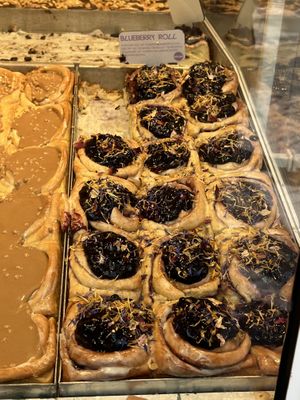 Blueberry Roll 🫐  at Cinnamood in Frankfurt