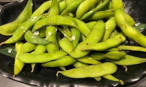 Edamame  at Iamaki' in Senigallia