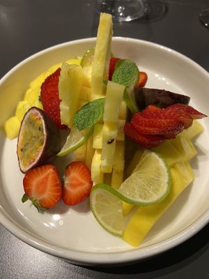 Tagliata di frutta   at Iamaki' in Senigallia