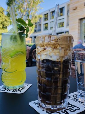 Superb choice of wonderful drinks 👍🏼  at Project Vegan in Koblenz