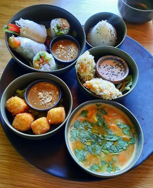 Tapas-Platte at Project Vegan in Koblenz