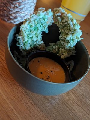 Vegane Garnelen at Project Vegan in Koblenz