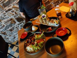 Thai experience: main dish at Project Vegan in Koblenz